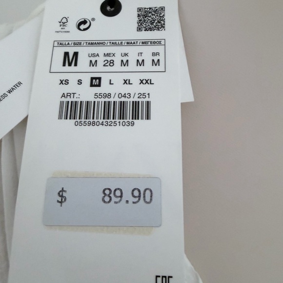 Zara new Emilia dress M - Picture 3 of 6